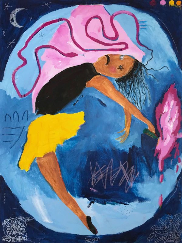 kavlova peinture jusqu a la pleine lune