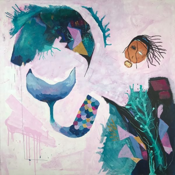 kavlova peinture coquillages sirene et plasticine
